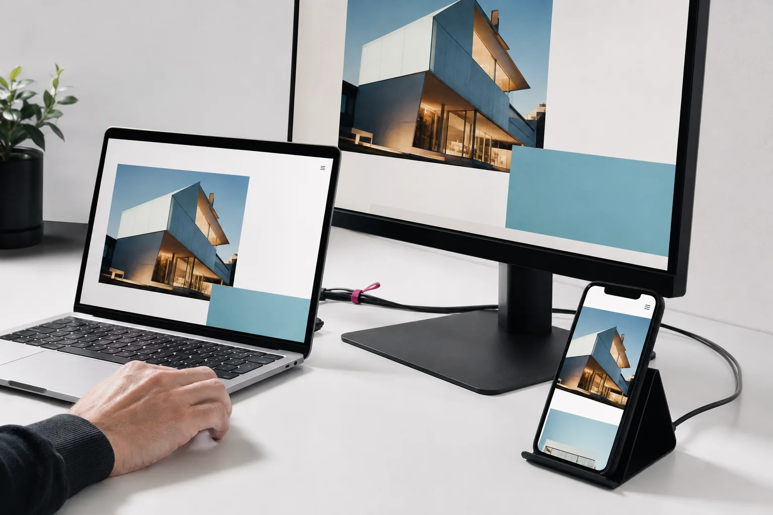 Developing and checking an interface · illustration